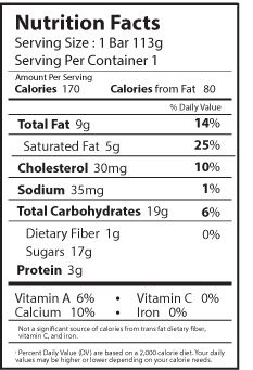 pistachioalmond nutrition facts